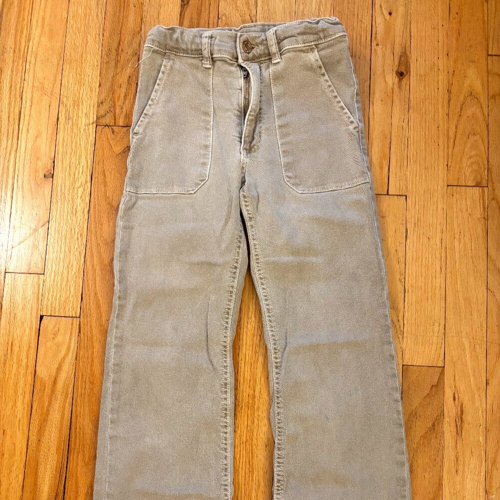 Zara tween girls wide leg jeans